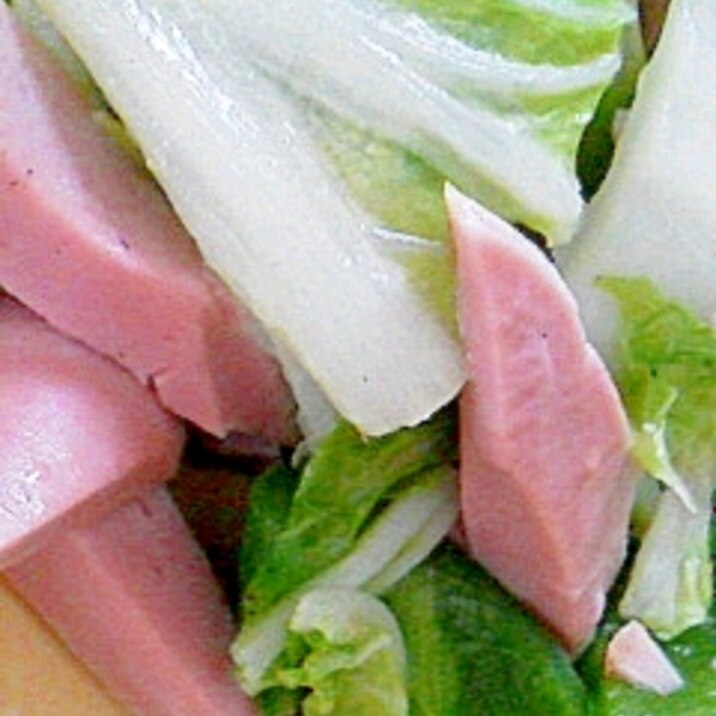 魚肉ソーセージとお野菜のコンソメ炒め